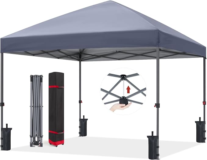 ABCCANOPY Outdoor Easy Pop up Canopy Tent 10x10 by ABCCANOPY