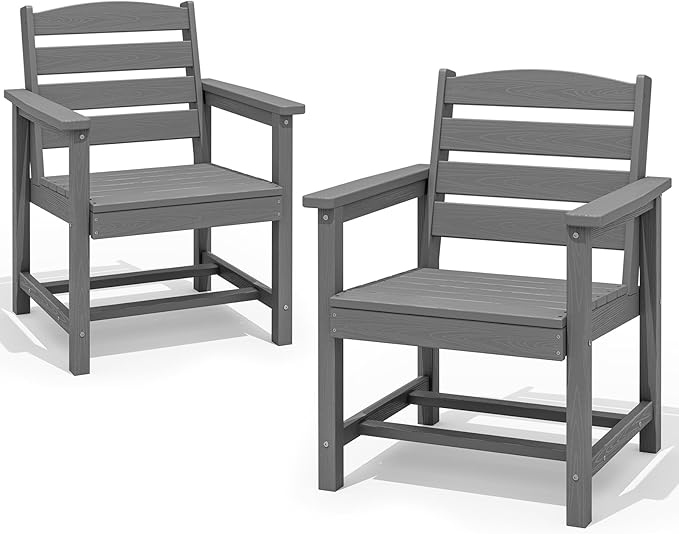 SERWALL Patio Dining Chair Set of 2 by SERWALL