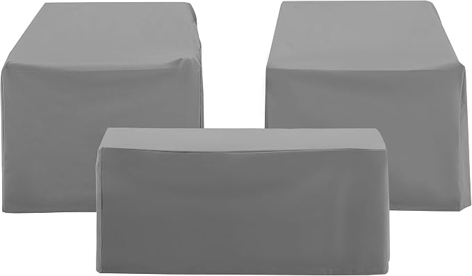 Crosley Furniture Patio Furniture Covers, Waterproof 3-Piece Cover Set - Image 2
