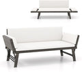 Tangkula Outdoor Convertible Sofa Daybed by TANGKULA