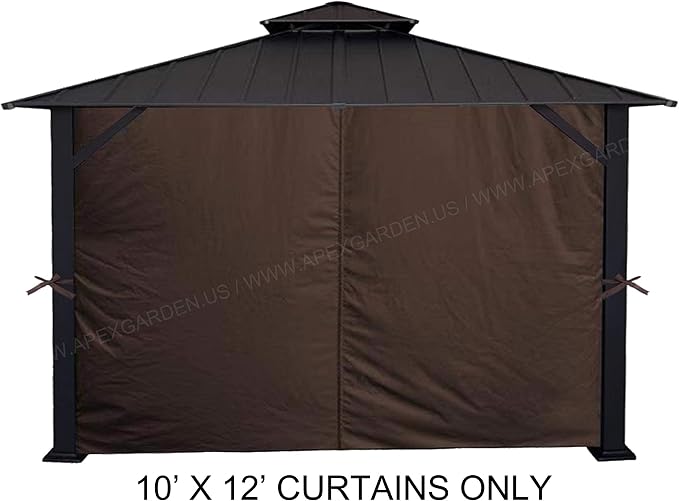 APEX GARDEN Four-Side Privacy Curtain Set - Image 4