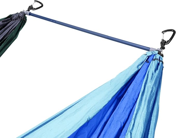 ENO Fuse Tandem Hammock System Colour Slate Lightwieght Fuse Spreader Bars by EaglesNestOutfitters