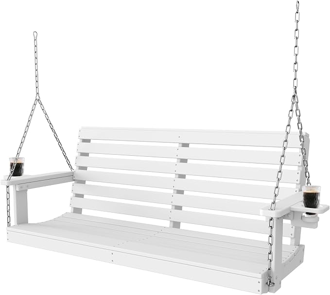 Plawdlik Porch Swings, 2 Seat Patio Chair by Plawdlik