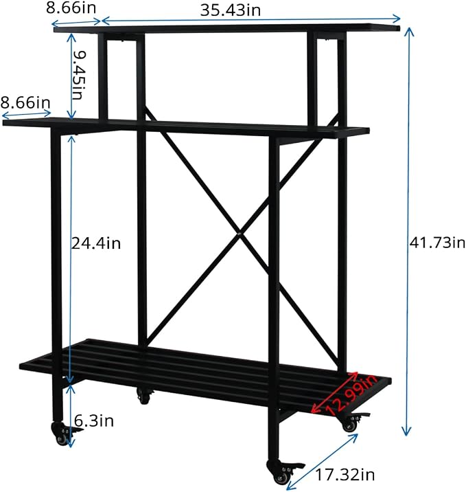 Zhongma 3 Tier Sturdy Plant Stand - Image 6