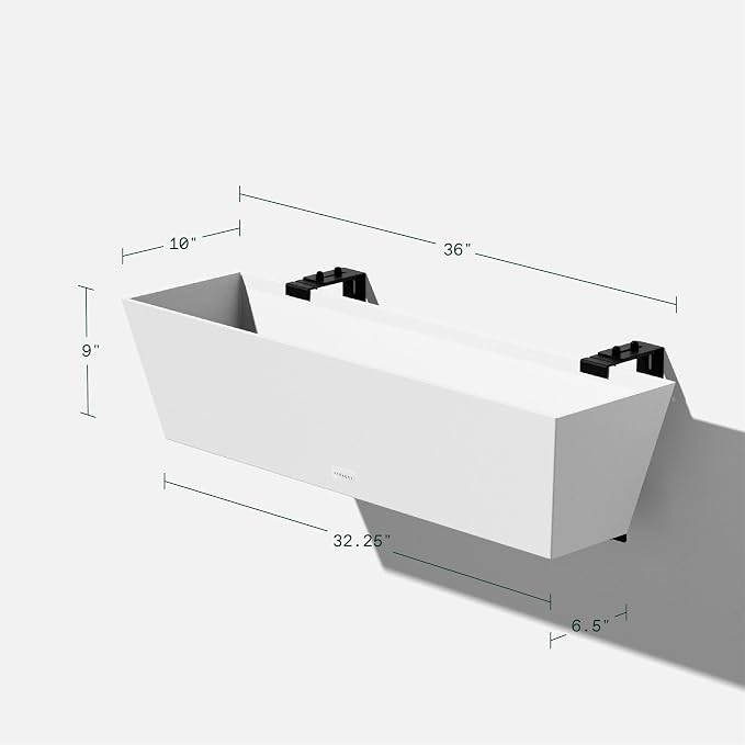 Veradek Pure Series Railing Planter - Image 2