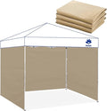 Instant Canopy Tent Sidewalls for 10x10 Pop Up Canopy Waterproof, 99% UV by FANPATUS