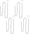 YINGFENG 4 Pack 35 Inch Silver Hanging Chain by YINGFENG