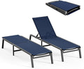 Ciokea Patio Chaise Lounge Chair, Foldable Lounge Chair by CIOKEA