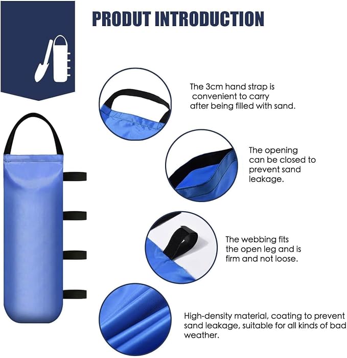 112 LBS Heavy Sand Bags for Canopy Outdoor Advertising Tent Sunshade Fixed - Image 6