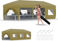 10x30 Pop Up Canopy with 8 SideWalls by GarveeLife