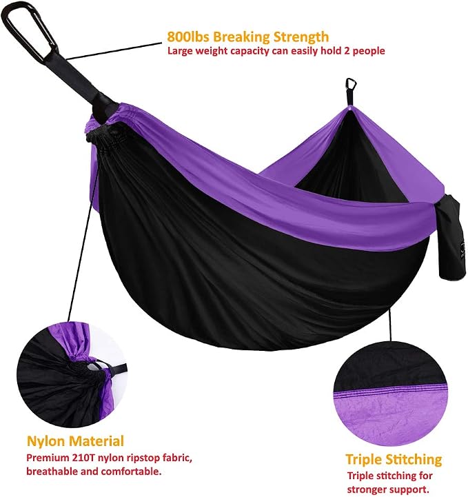 Gold Armour Camping Hammock - Image 2