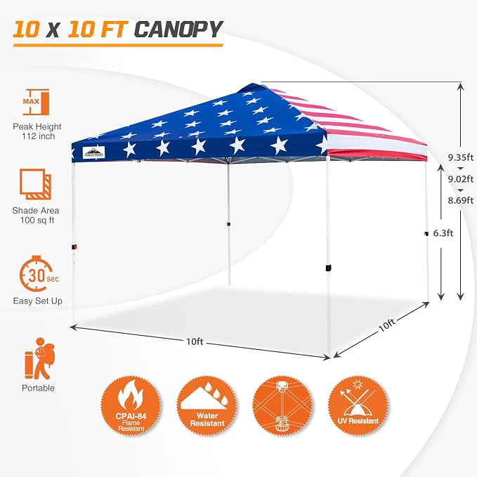 EAGLE PEAK Pop Up Canopy Tent - Image 3