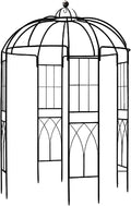 Garden Arches Arbors Birdcage Shape, Metal Pergola Pavilion Gazebo Enduring by SCENDOR
