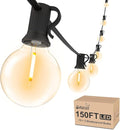 Svater Outdoor String Lights 150 FT, Patio Light by Svater