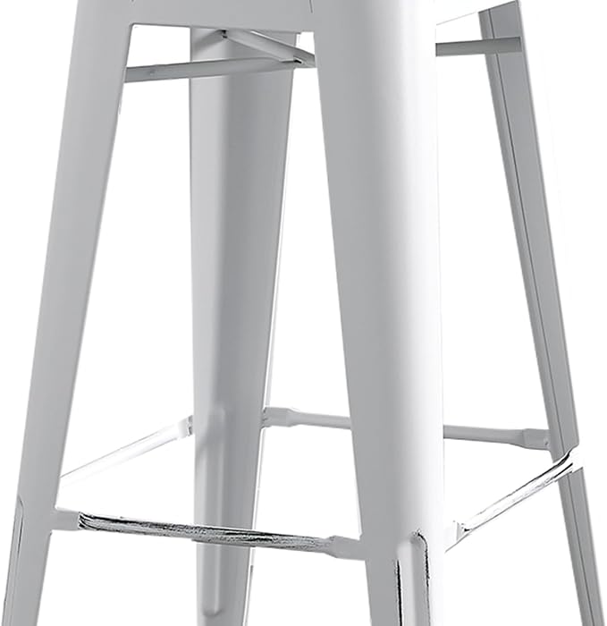 AC Pacific 30” Metal Barstool Set of 2 – Country Rustic Style - Image 7