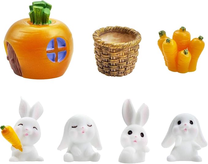 Miniature Fairy Garden Decoration Accessories Sculptures Statues, Yard Garden by ODDIER