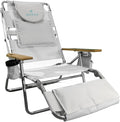 Ostrich Deluxe 3N1 Reclining Lounge Chair, Folding Outdoor Lounger and by OstrichProducts