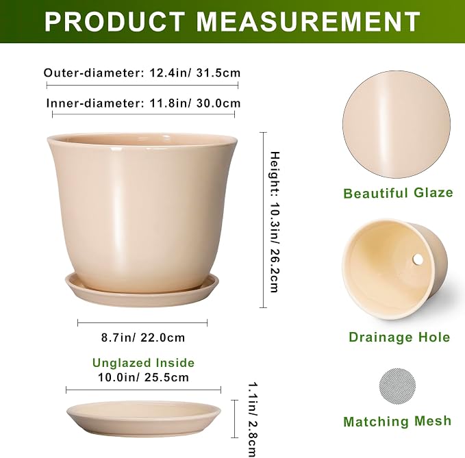 Ceramic Plant Pots - Image 2