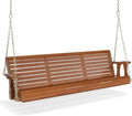 VINGLI Upgraded Patio Wooden Porch Swing by VINGLI