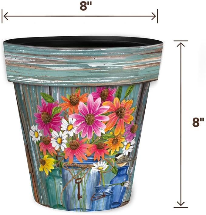 Briarwood Lane Farm Fresh Flowers Small Planter - Image 5