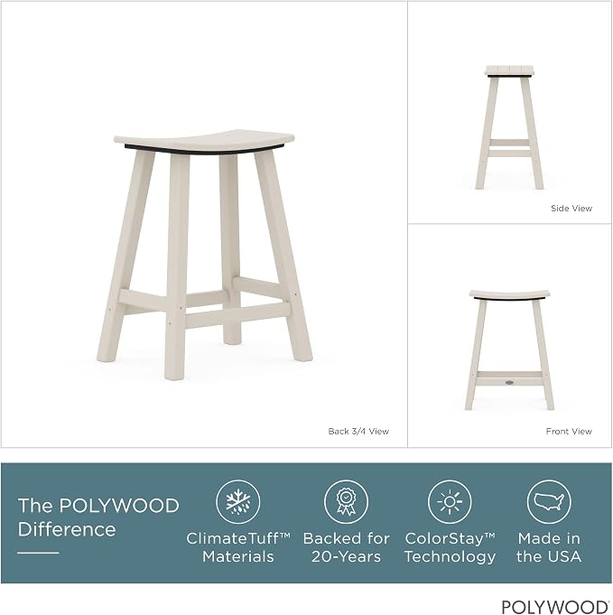 POLYWOOD Outdoor Bar Stools - Image 3