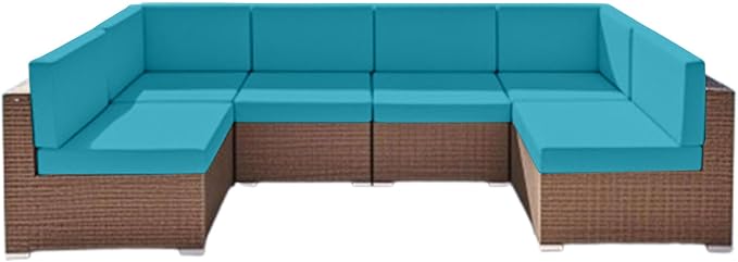 Outdoor Replacement Cushions for Patio Furniture, Splash-Resistant and by SpaceHop