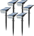 Solar Spot Lights Outdoor, Solar Lights Outdoor Waterproof IP65, 3 Brightness by ZookkiDirect