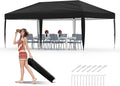 Garvee 10x10 Pop Up Canopy Tent, Heavy Duty Commercial Instant Shelter by Garvee
