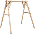 Tangkula 770lbs Porch Swing Frame, Heavy Duty A-Frame Wooden Swing Stand by TANGKULA