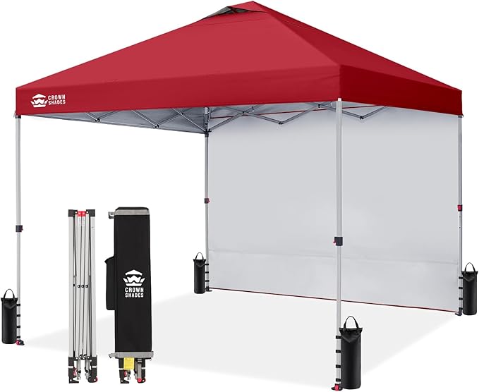 CROWN SHADES 12x12 Pop Up Canopy Tent Instant Commercial by CrownShades