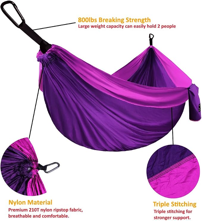 Gold Armour Camping Hammock - Image 3