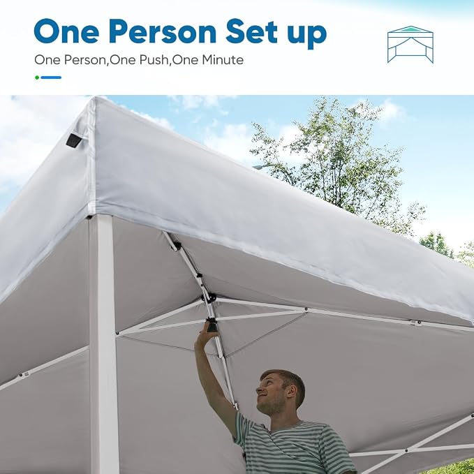 Quictent Easy Pop up Canopy Tent 10'x10' - Image 2