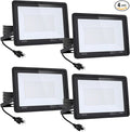 4Pack-250W LED Flood Light Outdoor, 27500lm LED Work Light by Lingwarm