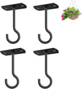 4in Ceiling Hooks for Hanging Plants 4Pack for Plants by QualityEfficiency