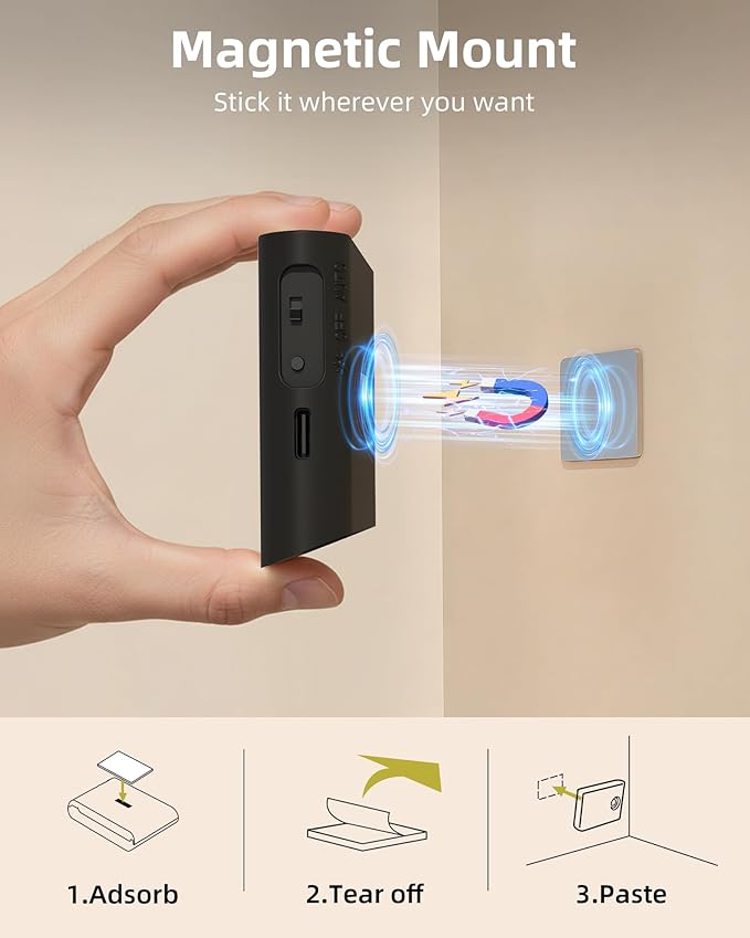 EZVALO 6 Pack Motion Sensor Night Lights, Sync LED Stair Lights Indoor - Image 6