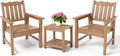 Stoog 3-Piece All-Weather Garden Chairs Set of 2 by Stoog