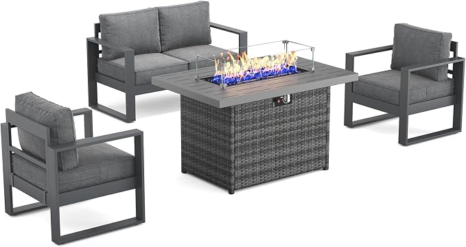 Outdoor Aluminum Furniture Set - Image 2
