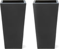 Step2 Tremont Tall Square Tapered Planter, Large Planters by Step2