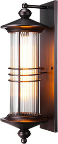 LEONLITE Large 23 Inch Outdoor Wall Lights, Classical Style Wall Lantern by LEONLITE