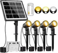 MEIKEE Solar Spot Lights Outdoor, 4-in-1 Solar Landscape Lights, 4W/6V IP66 by MEIKEE