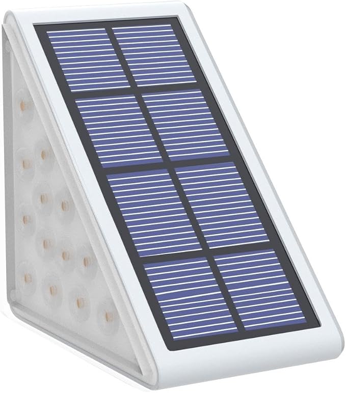 NIORSUN Outdoor Step Lights, 8 Pack Warm White Solar Step Lights Waterproof - Image 4