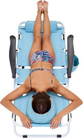 MOPHOTO Oversized Beach Lounge Chair, 5-Position Adjustable Tanning Chair by MOPHOTO