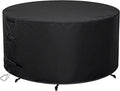 Round Patio Furniture Cover 84" Dia x 44" H Waterproof, Outdoor Round Table by Unknown