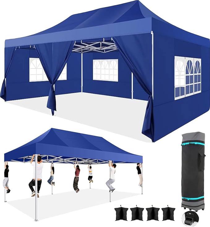 COBIZI Pop up Canopy Tent 13x26 Heavy Duty Gazebo by COBIZI