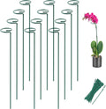 Joyhalo 12 Pack Plant Stakes, 16 Inch Plant Support Stakes, Plant Sticks Support by Joyhalo