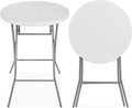 Best Choice Products 32in Bar Height Folding Table, Round Indoor Outdoor by BestChoiceProducts