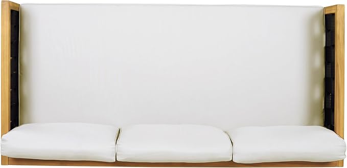 Christopher Knight Home Rosie Acacia Wood Outdoor Daybed Sofa - Image 11