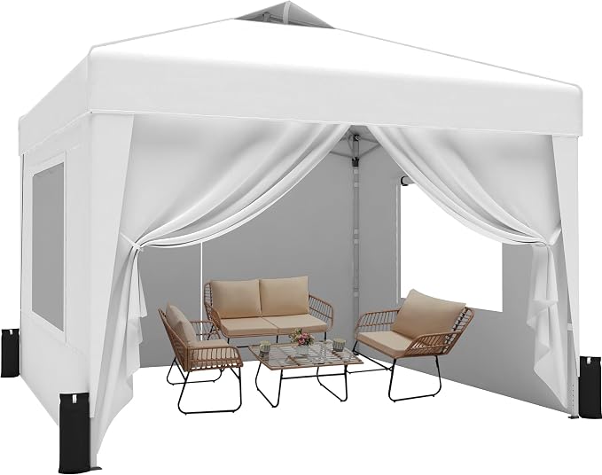 SANWAY 10x10 Pop Up Canopy Tent by SANWAY