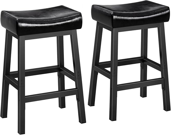24 Inch Bar Stools Set of 2 for Kitchen Island, Kitchen Chairs Counter Height by Unknown