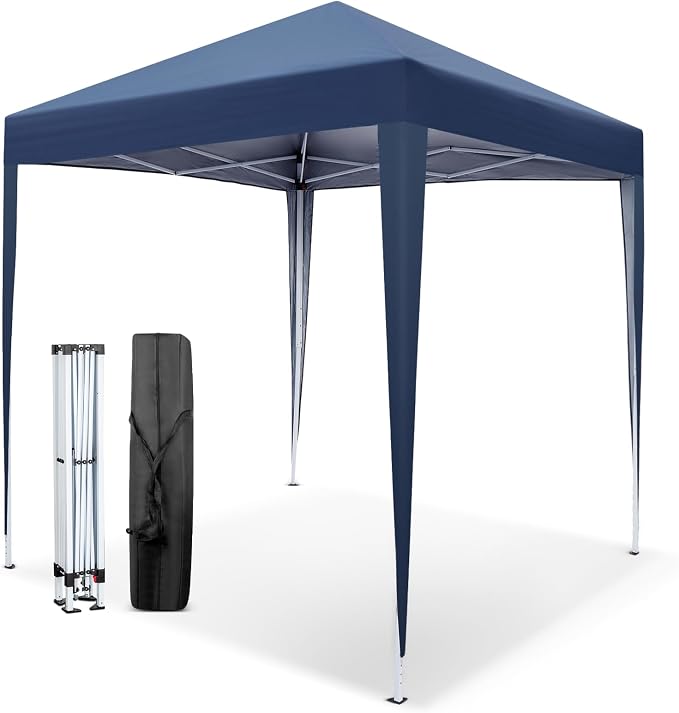 VINGLI 6.5x6.5 Pop Up Canopy Tent, Outdoor Tent Canopies Foldable Portable by VINGLI